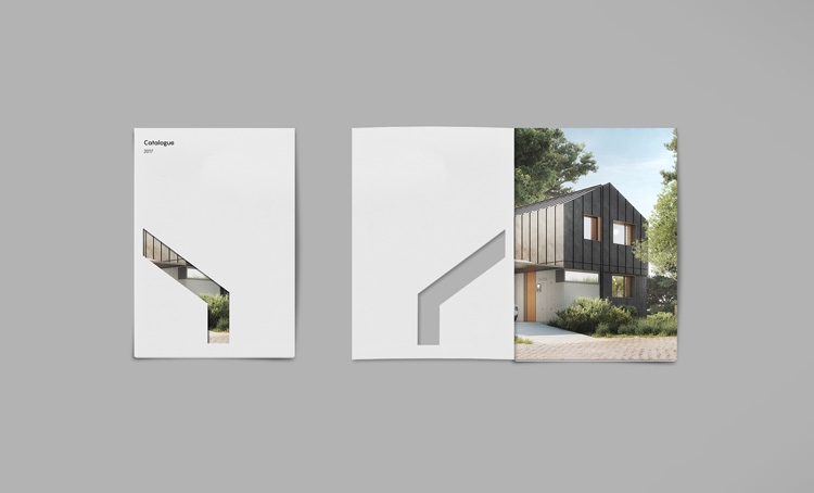 nHouse模塊化住宅的房屋建筑公司logo設計， vi設計