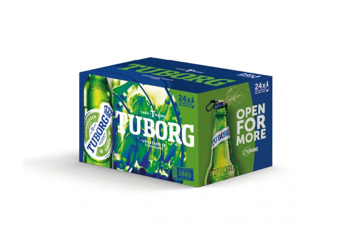 丹麥啤酒Tuborg品牌設(shè)計(jì),展現(xiàn)年輕與活力