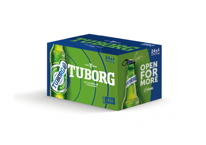 丹麥啤酒Tuborg品牌設(shè)計(jì),展現(xiàn)年輕與活力