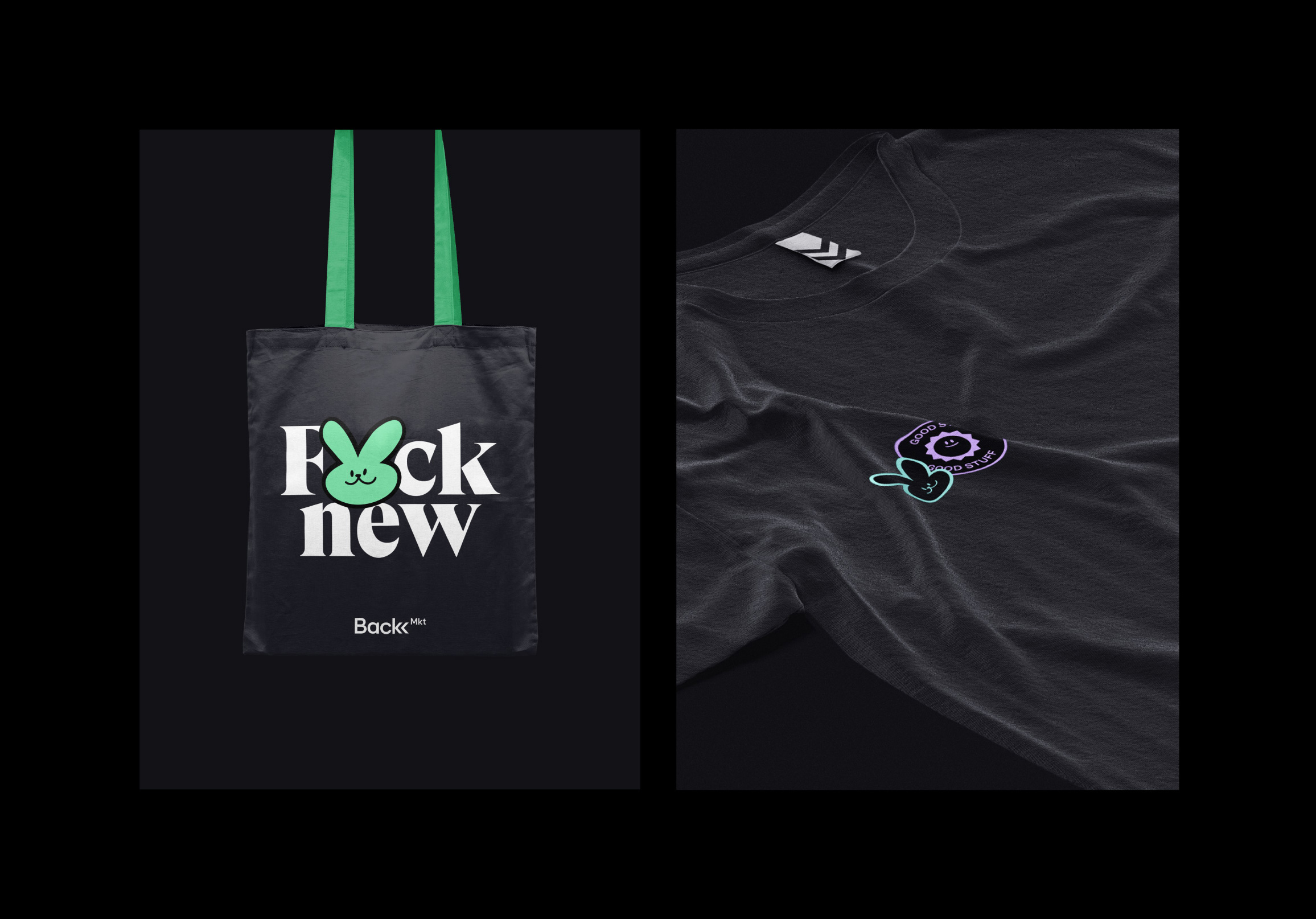 Back Market電子設(shè)備翻新服務(wù)商公司vi設(shè)計(jì)，手提袋設(shè)計(jì)